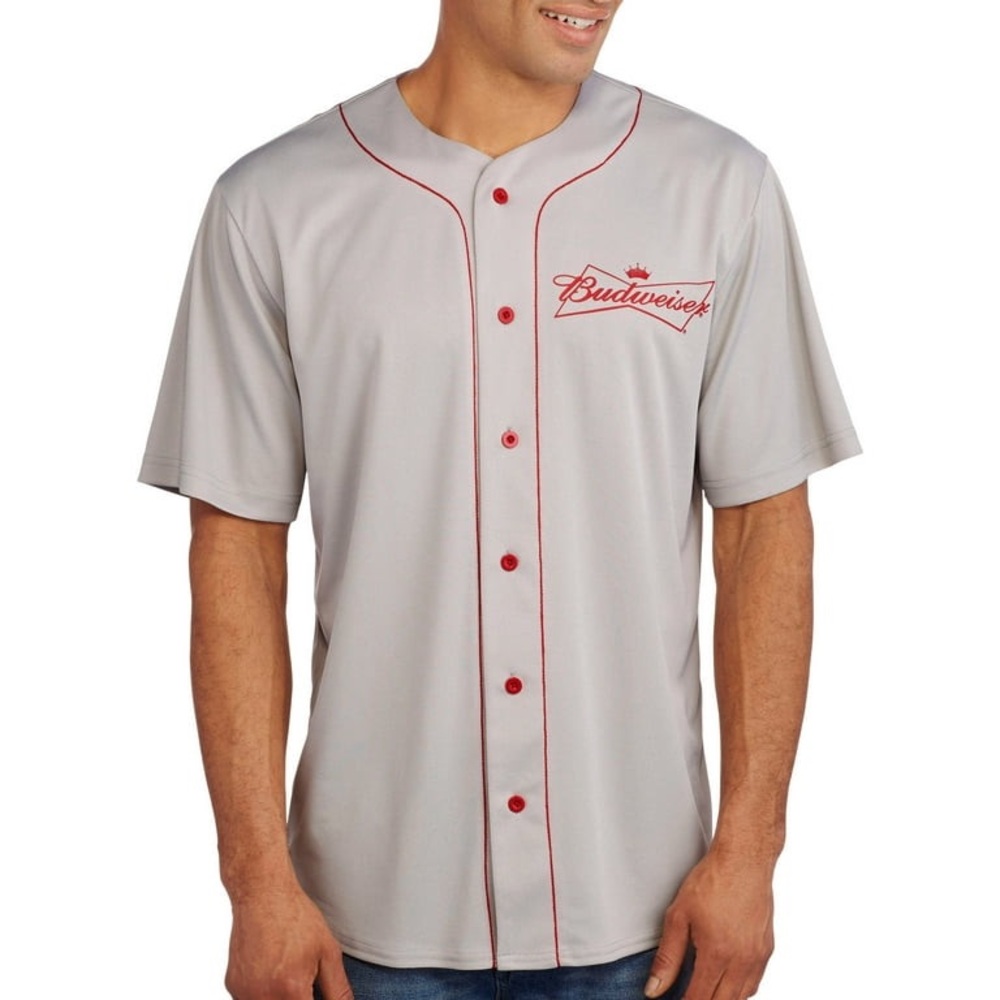 Budweiser Men's Baseball Jersey